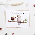 Australian Kookaburra Father's Day Card