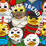 Horror Ducks Coaster Set (4)