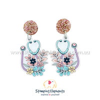 Floral Stethoscope Dangles