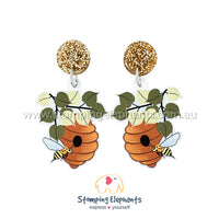 Bee Hive Dangles