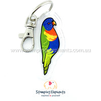 Lorikeet Keyring
