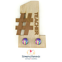 #1 Teacher Earring Board (Single) - Board Only