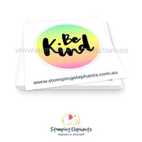 Be Kind (Yellow) Sticker