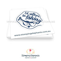 Rather Be Fishing Sticker