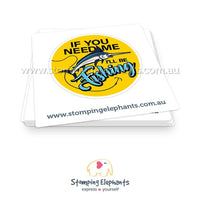 If You Need Me- Fishing Sticker