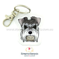 Schnauzer Keyring