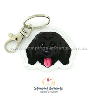 Cavoodle (Black) Keyring