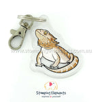 Bearded Dragon Keyring