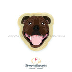 Staffy (Brindle) Magnet