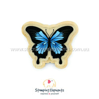 Butterfly Blue Magnet
