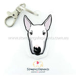 Bull Terrier Keyring