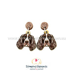 English Springer Head Dangles
