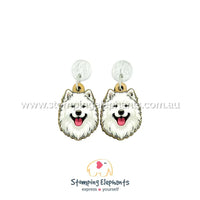 Samoyed Head Dangles