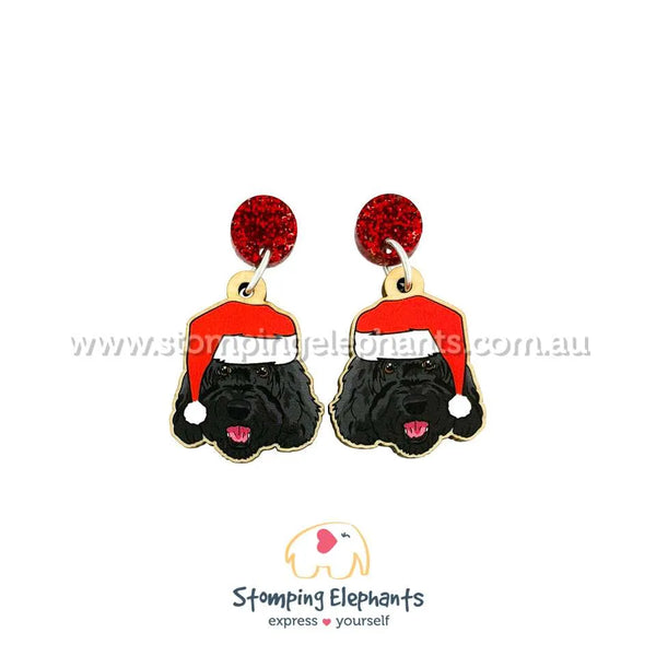 Oodle (Black) Christmas Head Dangles