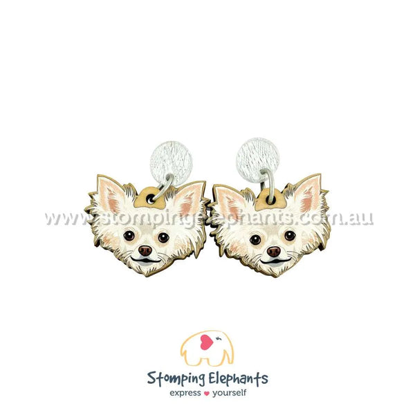 Chihuahua (Long Haired) Head Dangles
