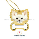 Chihuahua (Long Haired) Ornament
