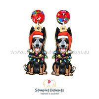 ACD (Blue) Christmas Light Up Dangles