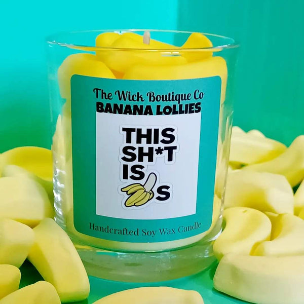 Banana Lollies Candle