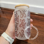 Balloon Dog Glass Canister