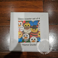 Horror Ducks Coaster Set (4)