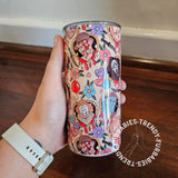 Horror Tattoos 16oz Tumbler