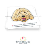 Oodle (Cream) Sticker