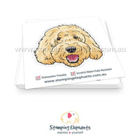 Oodle (Cream) Sticker