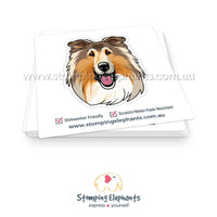 Rough Collie Sticker