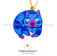 Colourful Wombat Ornament