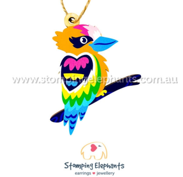 Colourful Kookaburra Ornament