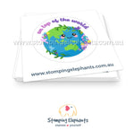 On Top of the World Sticker