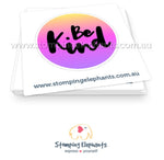Be Kind Pink Ombre Sticker
