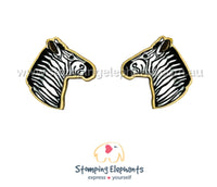 Zebra Head Studs