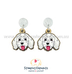 Cavoodle (White) Head Dangles