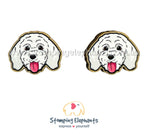 Cavoodle (White) Studs