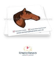 Horse (Brown) Sticker