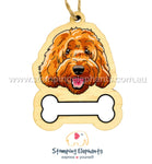Oodle (Red) Ornament