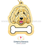 Oodle (Cream) Ornament