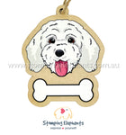Cavoodle (White) Ornament