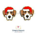Bull Arab Christmas Head Studs