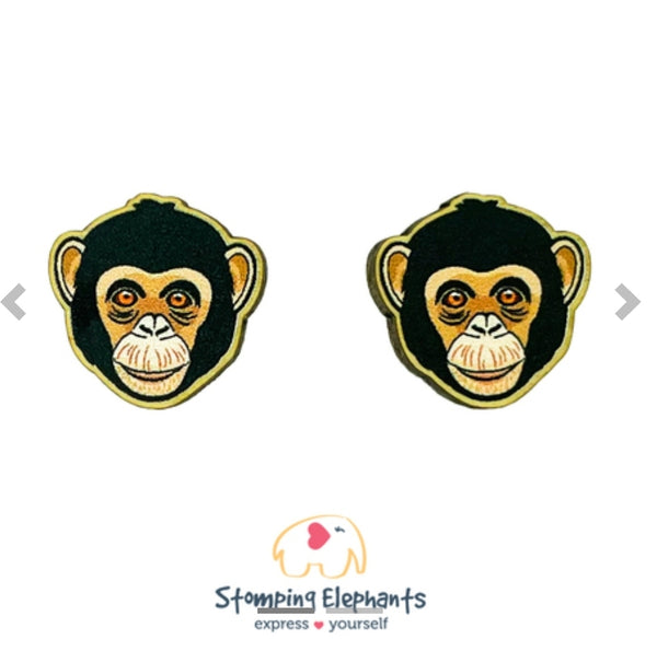 Chimpanzee Head Studs