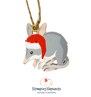 Bilby (Christmas) Ornament