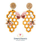 Floral Hive Dangles