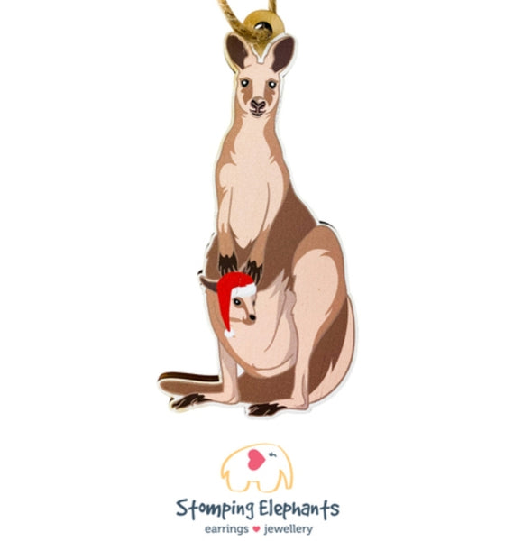 Kangaroo (Christmas) Ornament