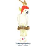 White Cockatoo (Christmas) Ornament