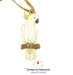 White Cockatoo Ornament