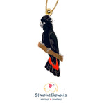 Red Tailed Cockatoo Ornament