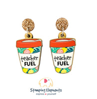 Teacher Fuel Coffee Cup (Fruit) Dangles