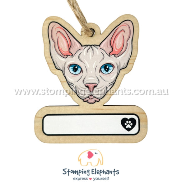 Cat (Sphynx) Ornament