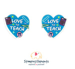 Love To Teach (Maths) Studs